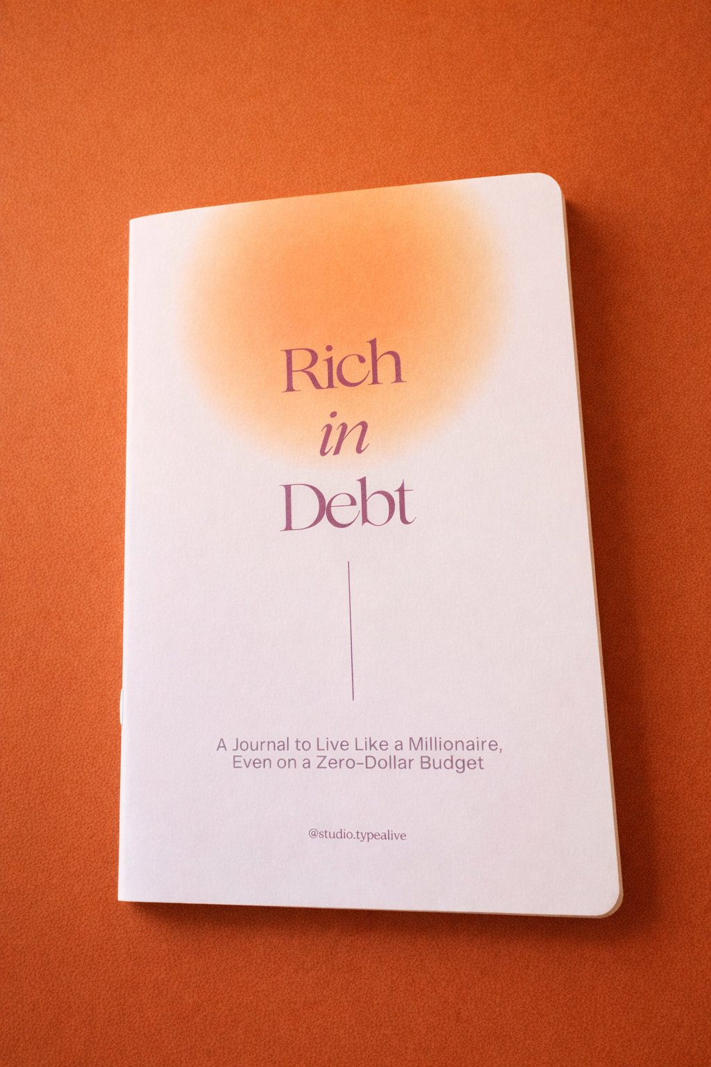 Carnet vierge A5 - Rich