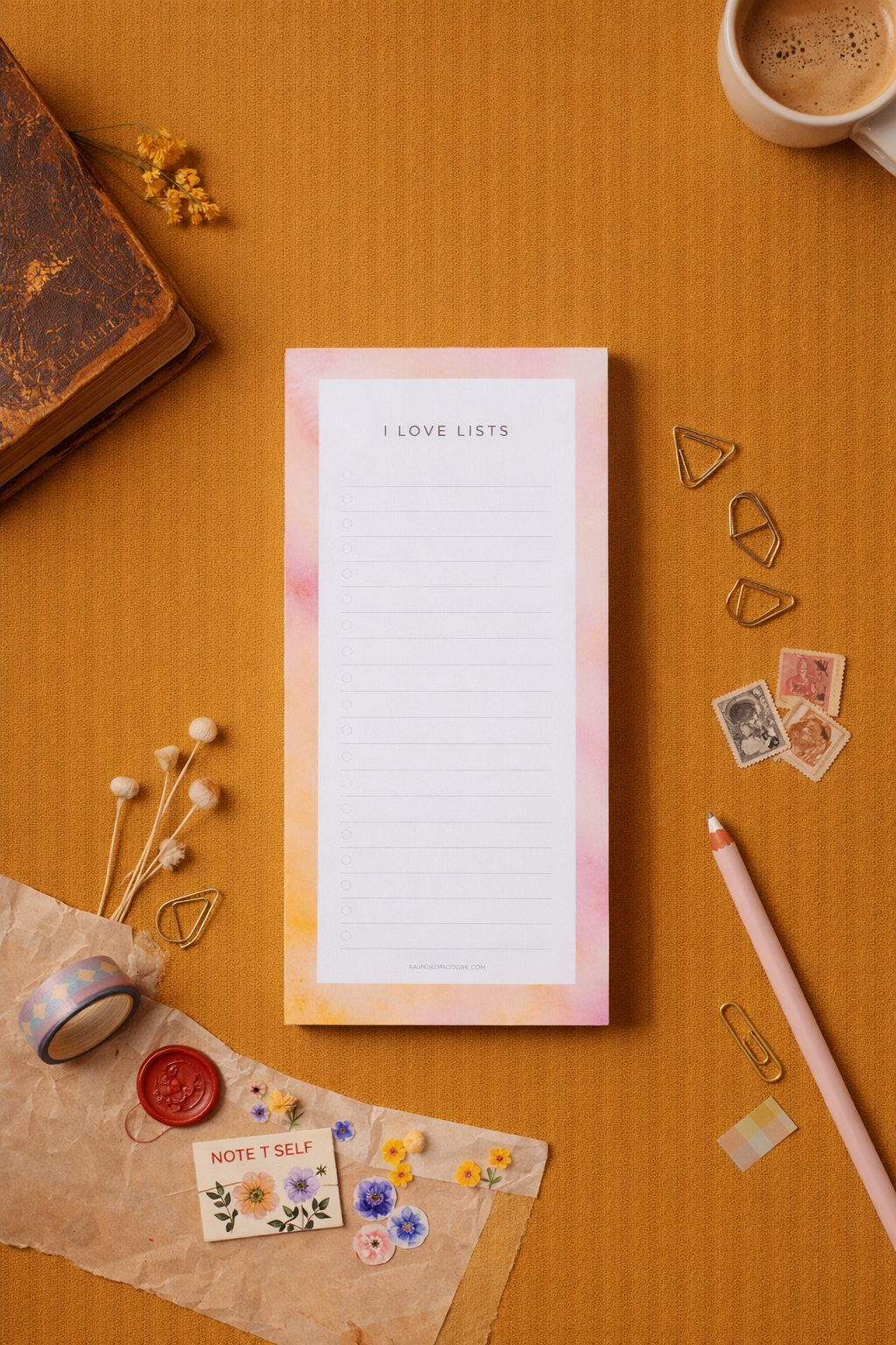 Bloc-notes papier pour le quotidien - Grand-mère & moi