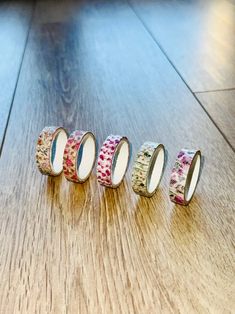 Coffret Washi Tape - Fleurs