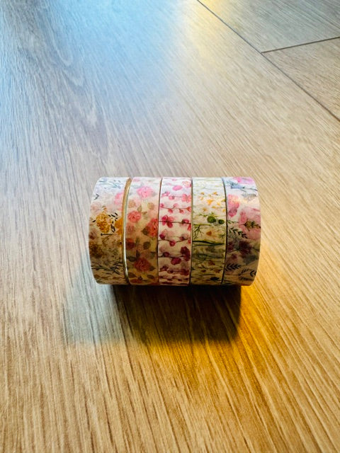 Coffret Washi Tape - Fleurs