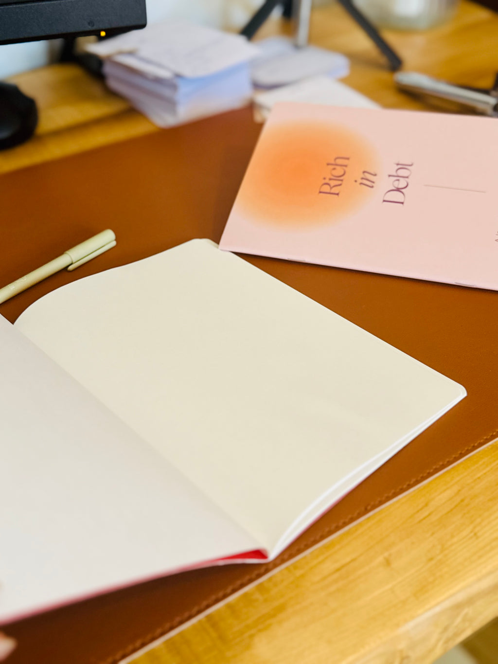 Carnet vierge A5 - Rich