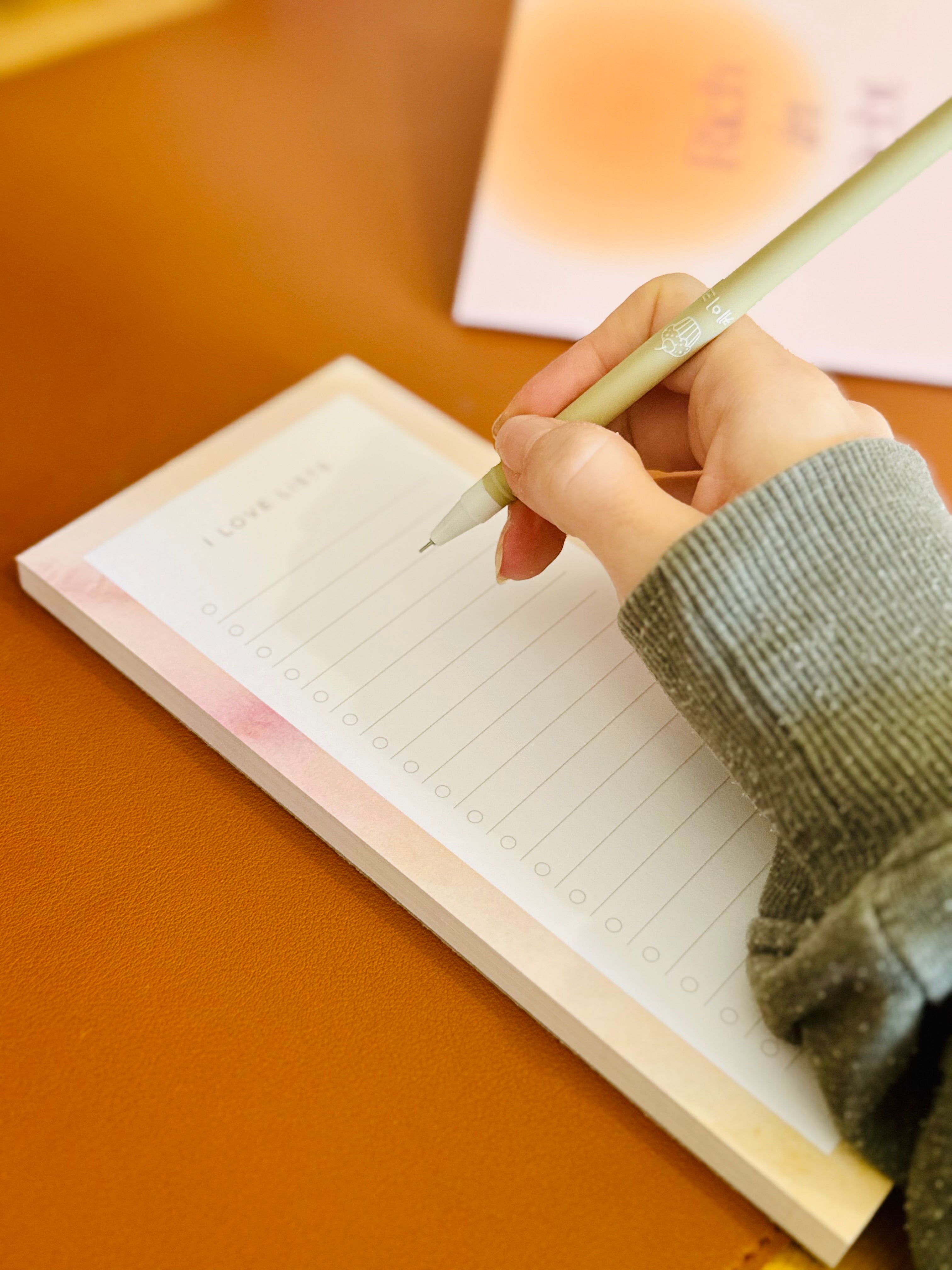 Bloc-notes To-do list A5 – Love List