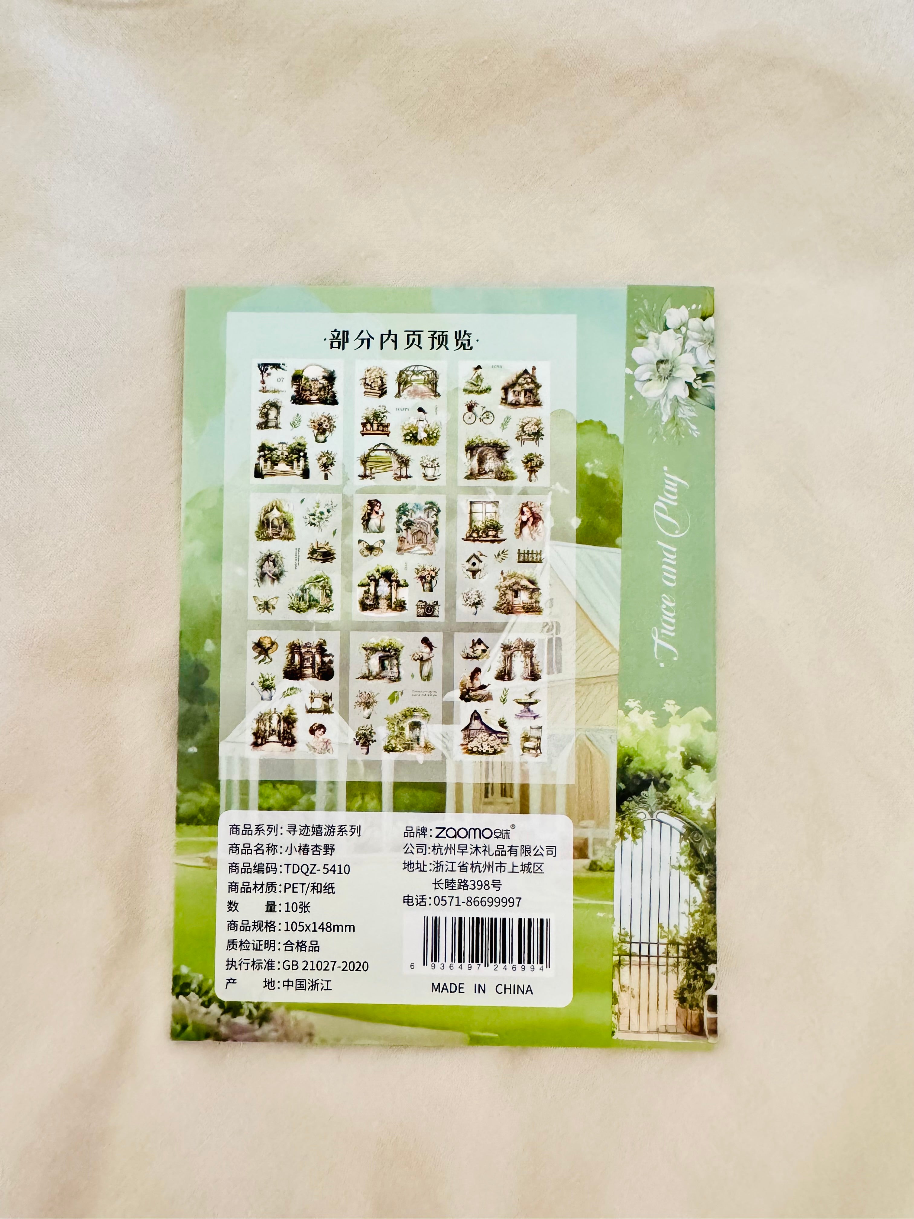 Livret stickers