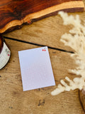 Petits carreaux - Bloc-notes