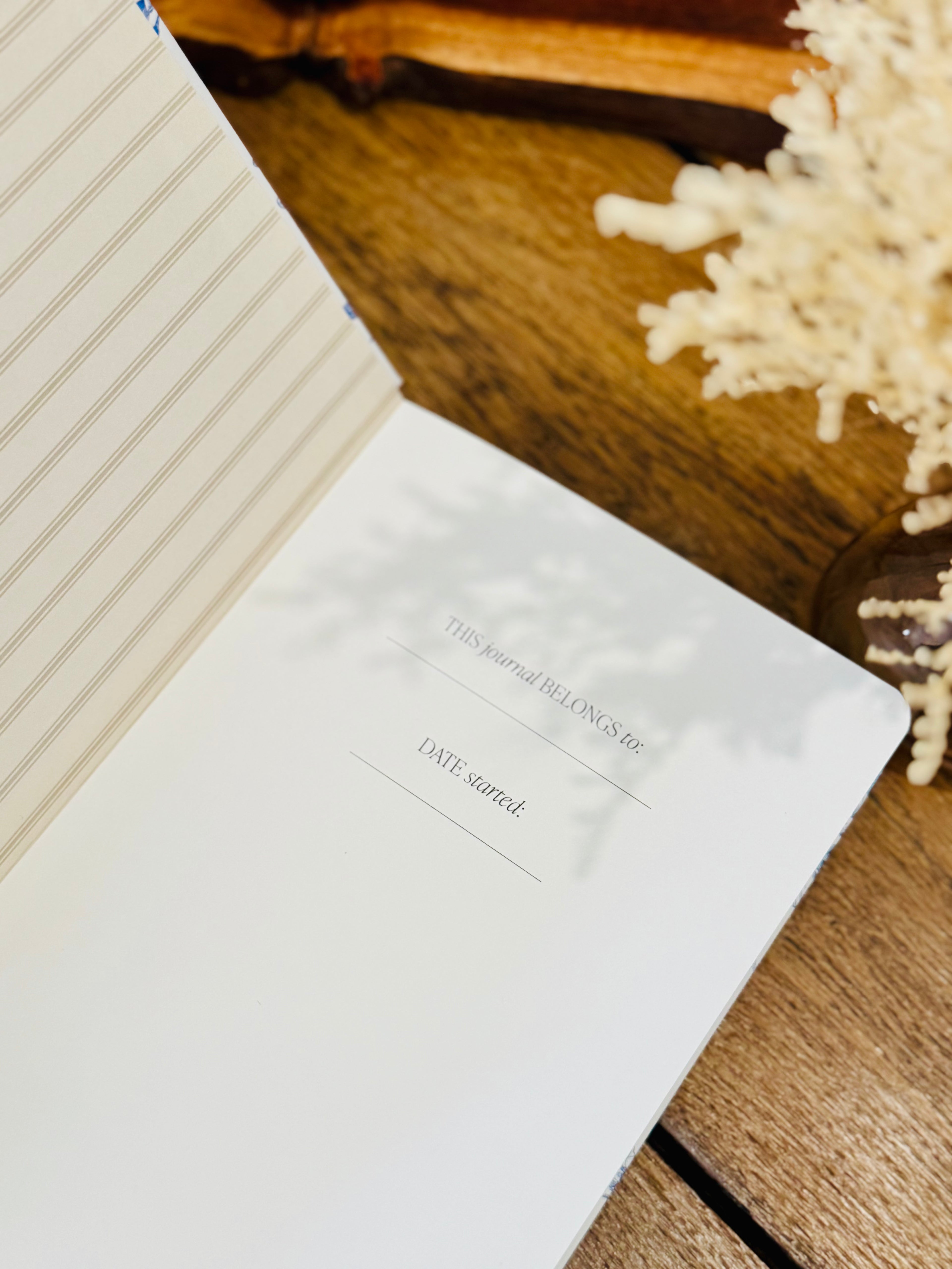 Carnet ligné A5 - Romantique