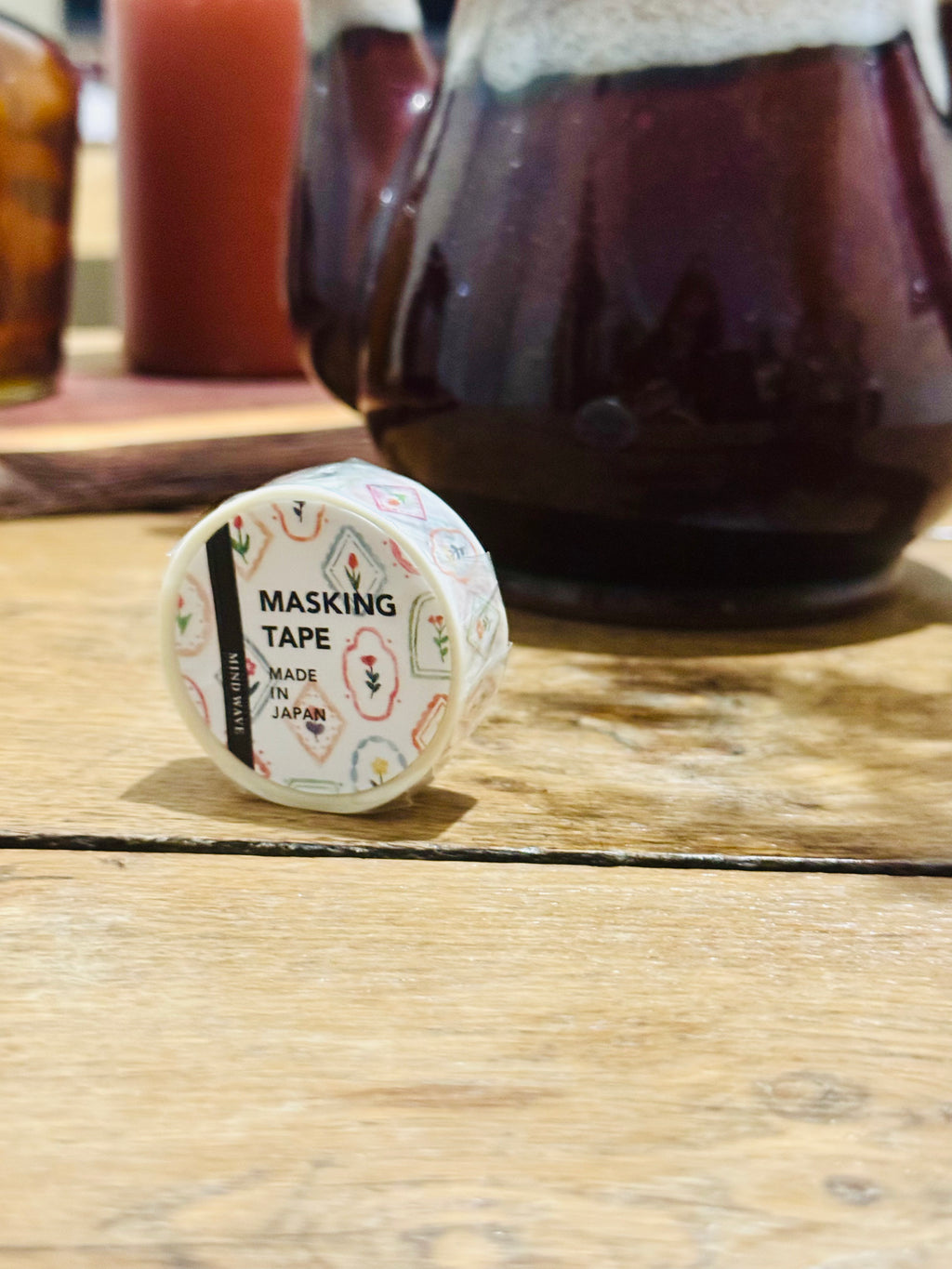 Washi Tape Fleurs Botaniques