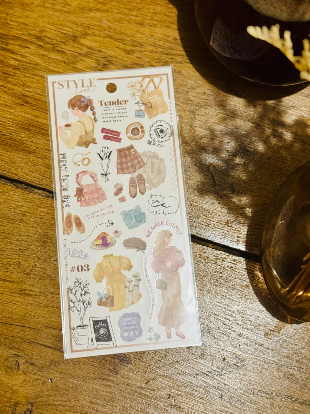 Planche de stickers - Magazine & café