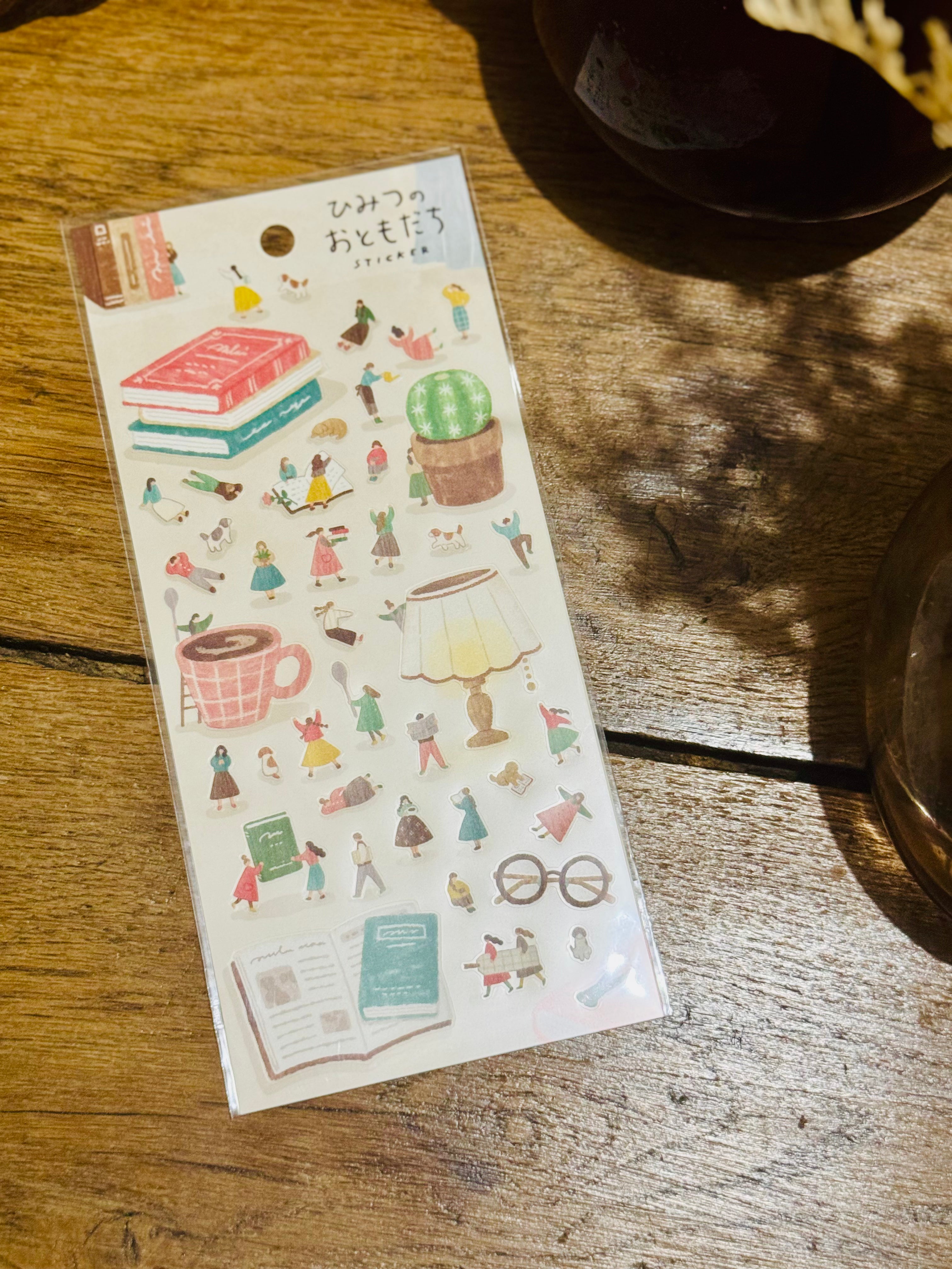 Planche de stickers - Lecture Secrète