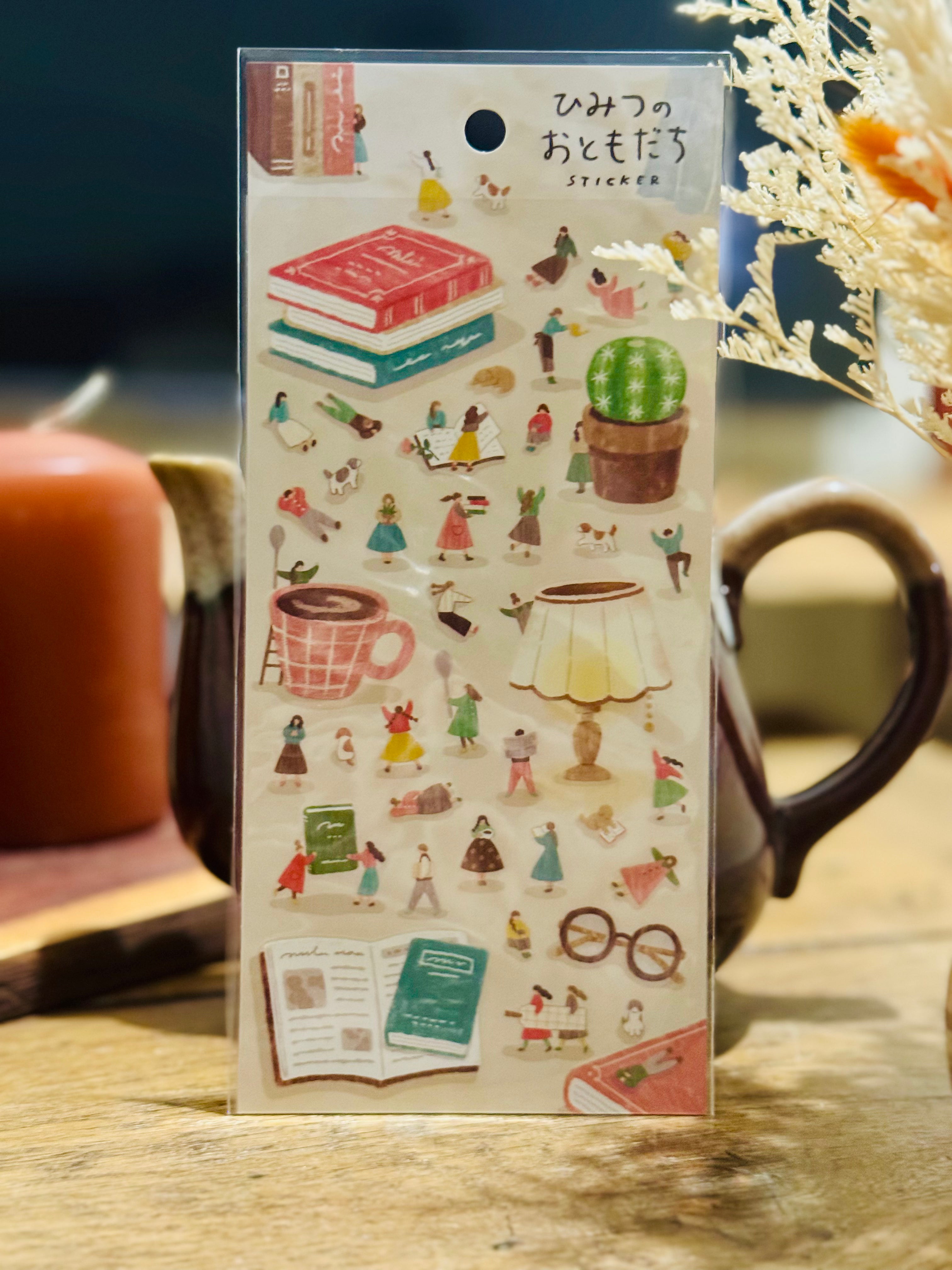 Planche de stickers - Lecture Secrète