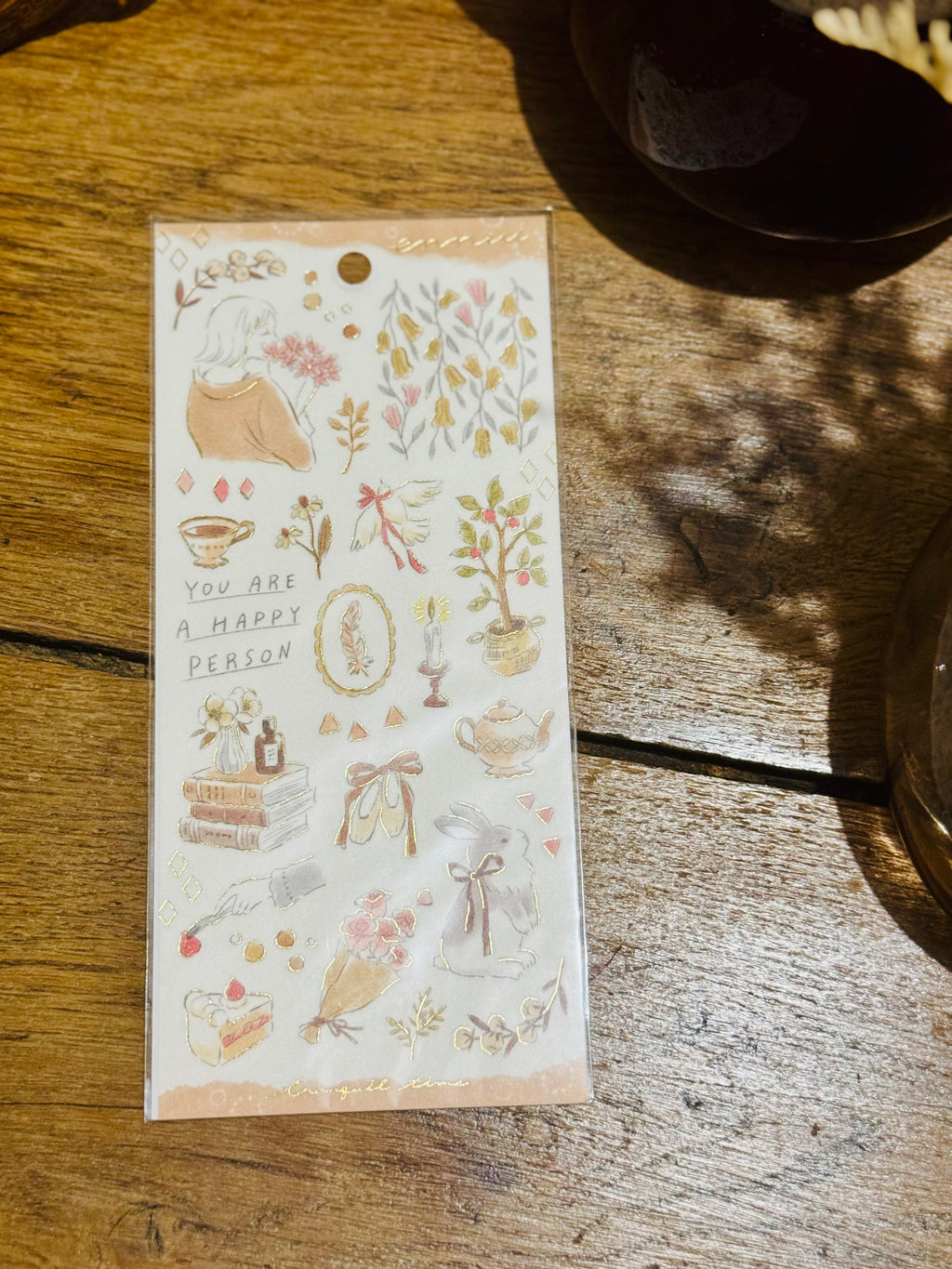 Planche de stickers - Parfum de Fleurs