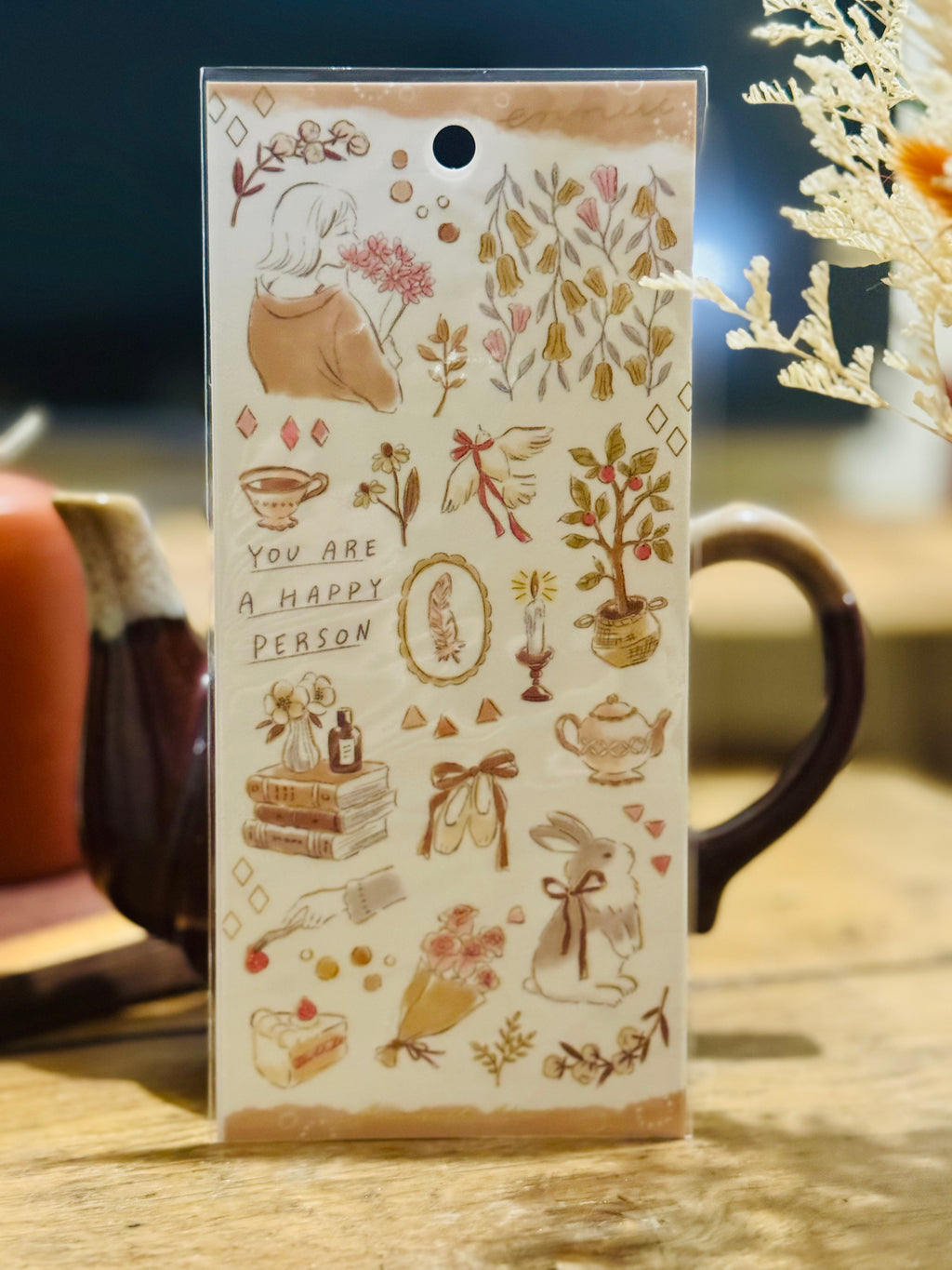 Planche de stickers - Parfum de Fleurs