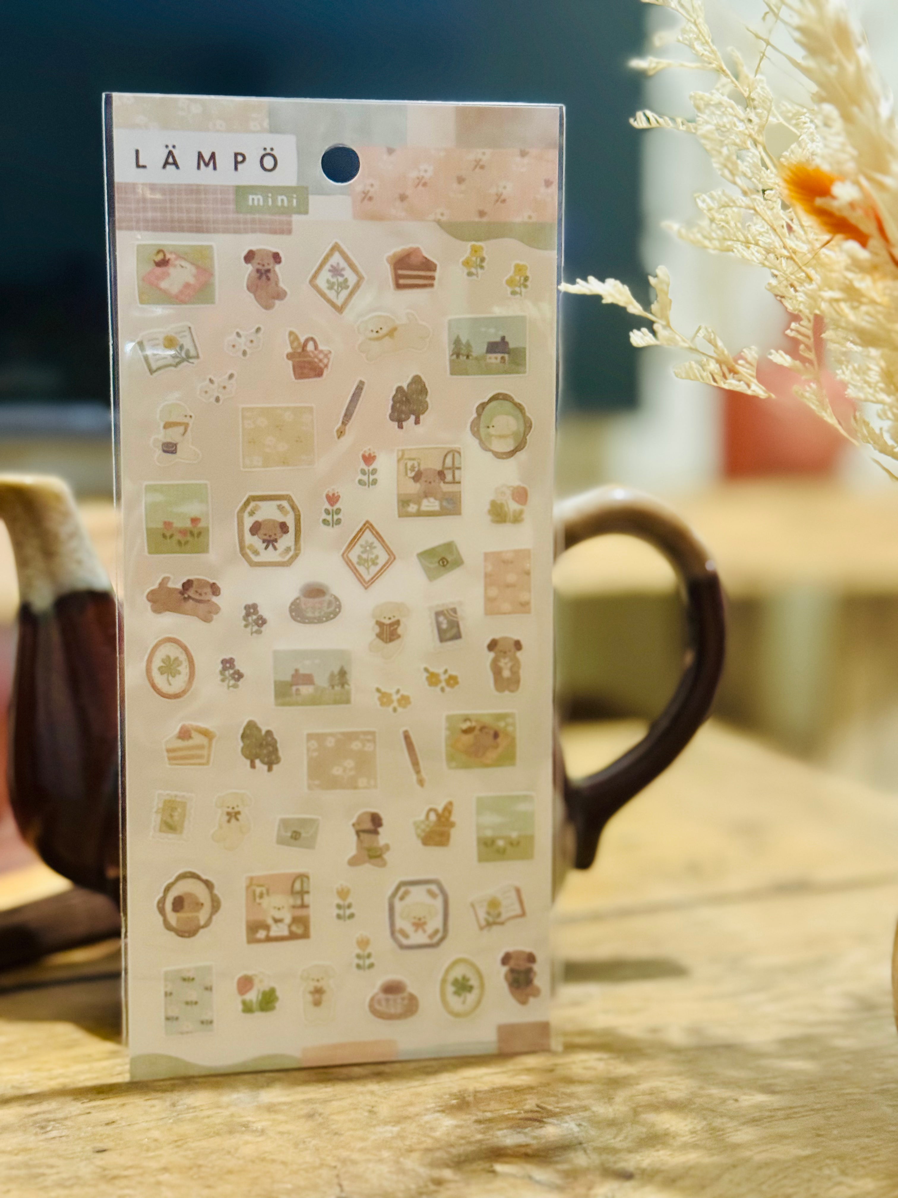 Planche de stickers - Chien