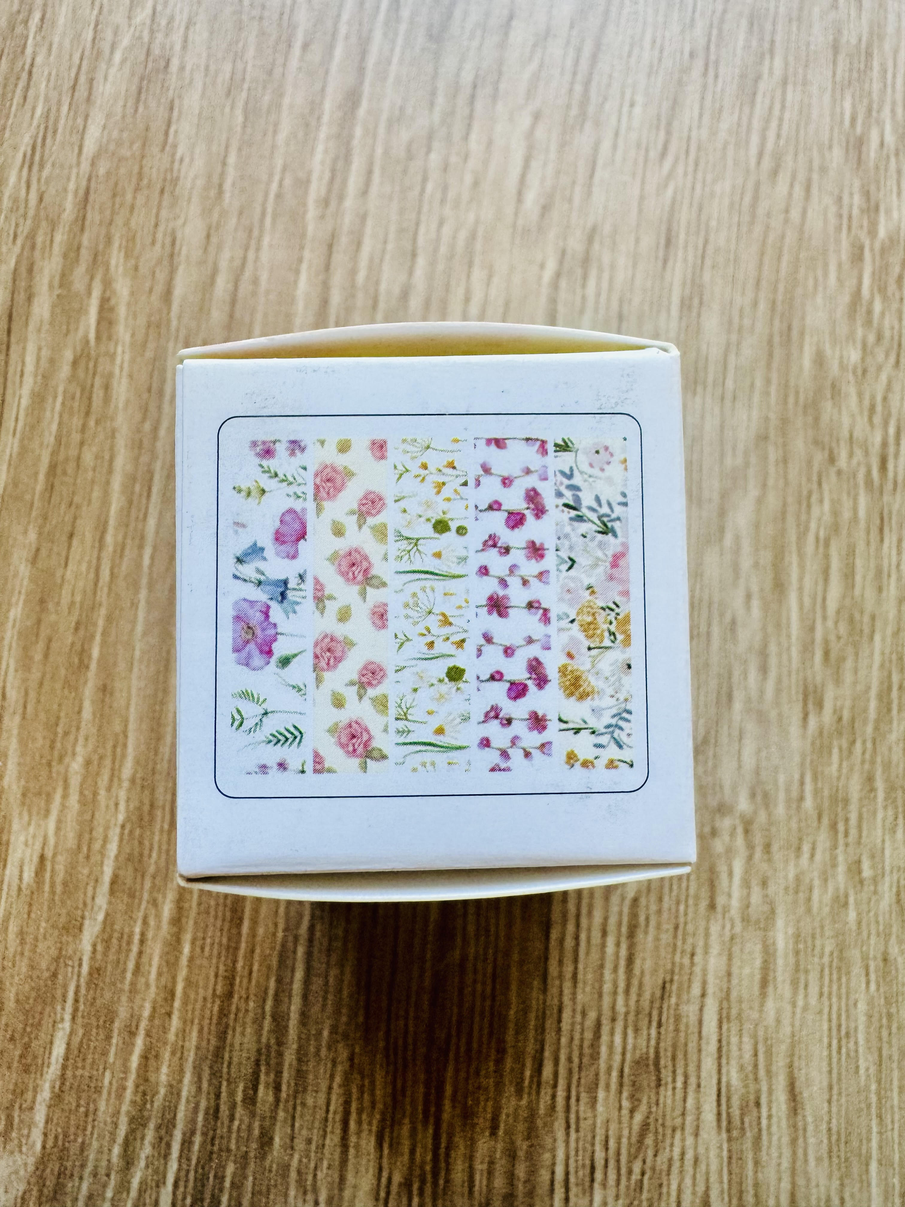 Coffret Washi Tape - Fleurs