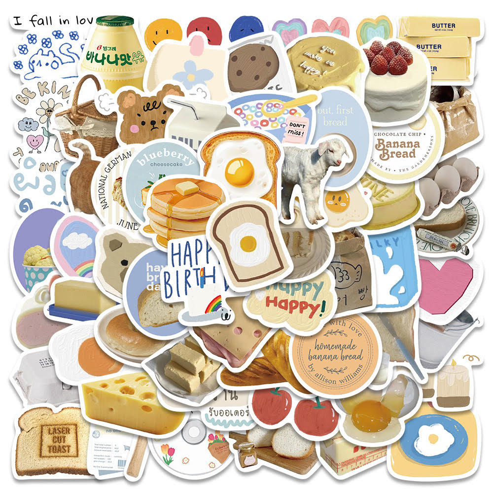 Pack stickers individuels - Gourmand
